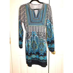 Papillon Boho Hacci Knit Dress sz XL